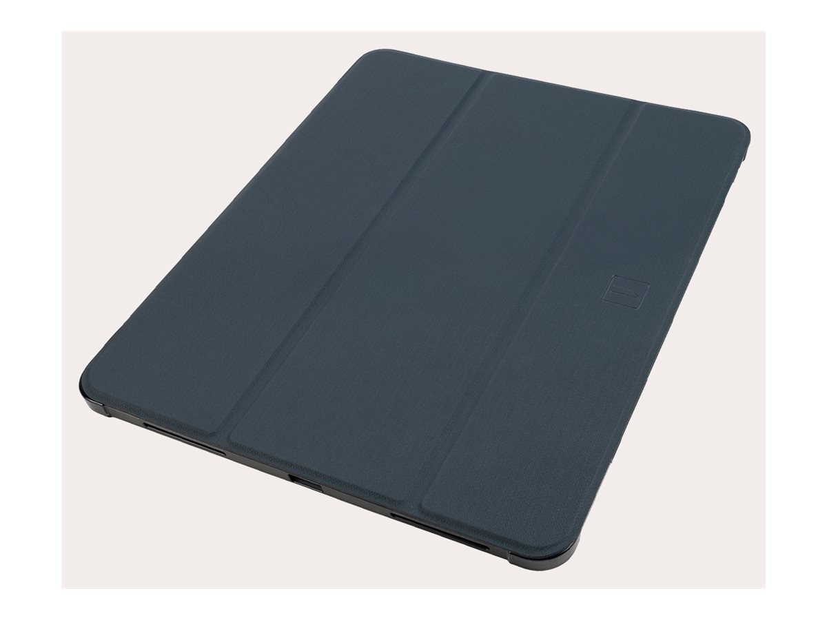 TUCANO Satin - Flip-Hülle für Tablet - Thermoplastisches Polyurethan (TPU)Polycarbonat - Blau/Schwarz - für Apple 13-inch iPad Pro (M4)