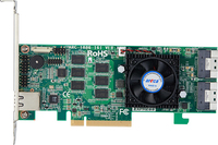 Areca ARC-1886-16I - Speichercontroller (RAID)16 Sender/Kanal - SATA 6Gb/s / SAS 12Gb/s - Low-Profile - RAID RAID 0 - 1 - 3 - 5 - 6 - 10 - 30 - 50 - JBOD - 1E - 60 - PCIe 4.0 x8
