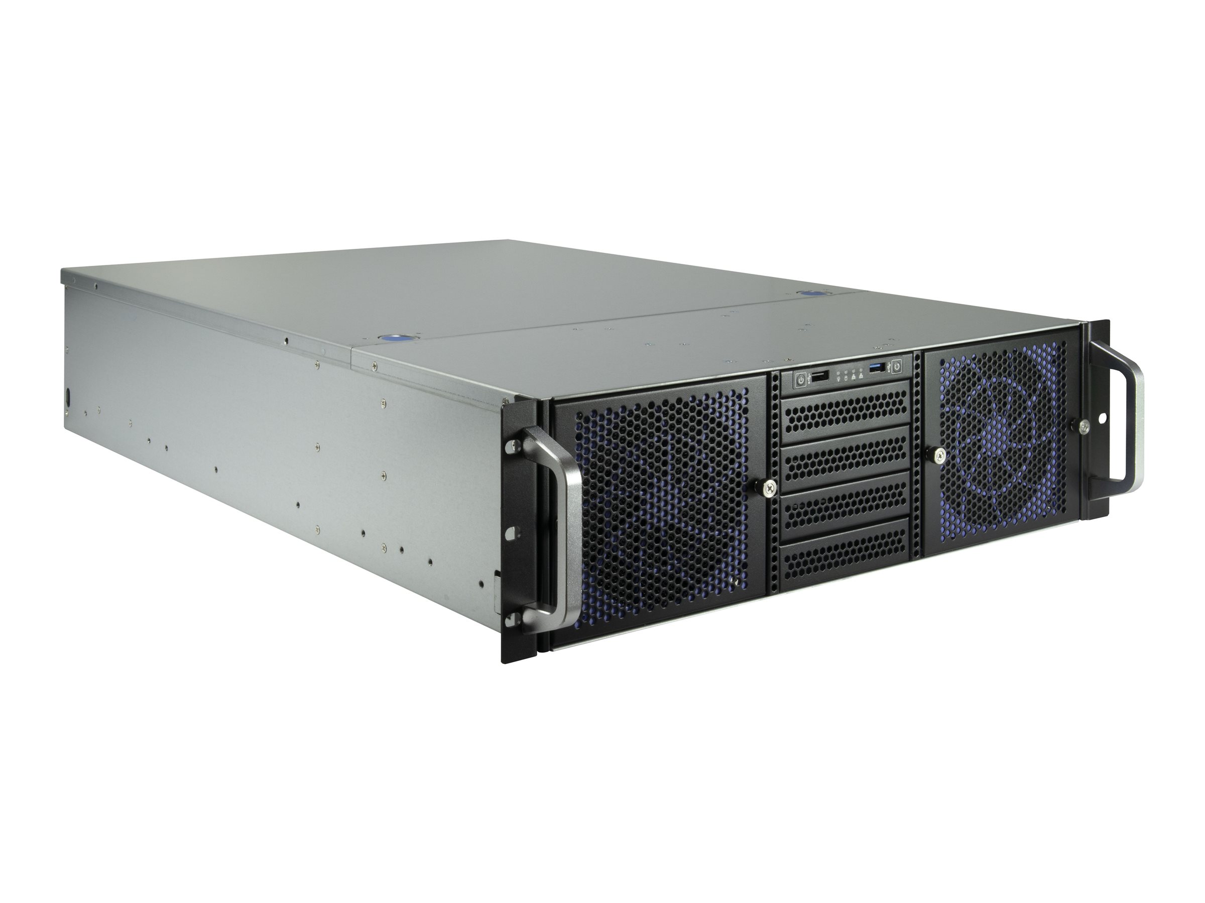 Inter-Tech IPC 3U-30765 - Rack-Montage - E-ATX - keine Spannungsversorgung (ATX)USB