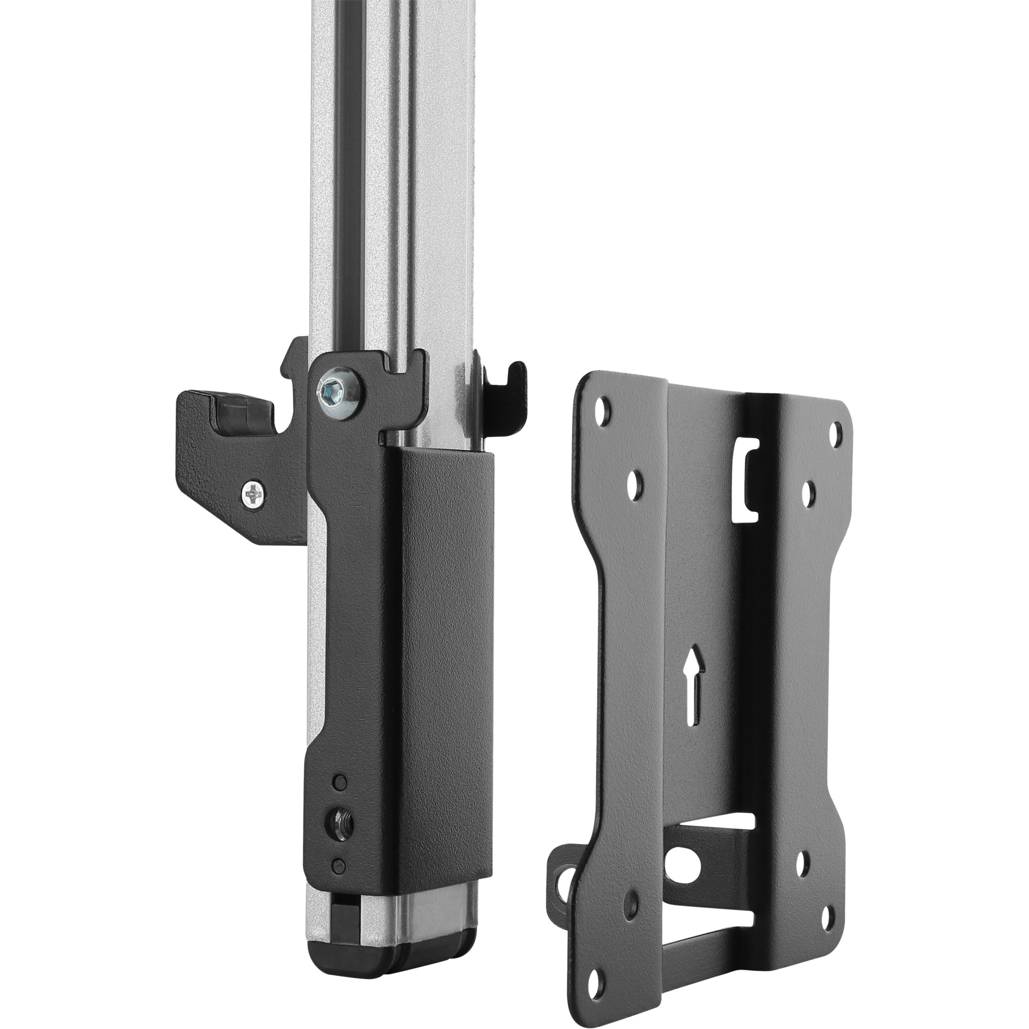 InLine Unterschrank-Halterung - für Monitore bis 68cm (27") - bis 20kgDeckenmontage - unter Schrank