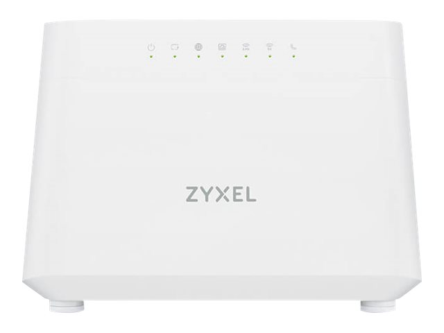 ZyXEL DX3301-T0 - WLAN-System - (Router) - MProMesh Solutions - DSL-Modem 1GbE - Wi-Fi 6 - Dual-Band - VoIP-Telefonadapter
