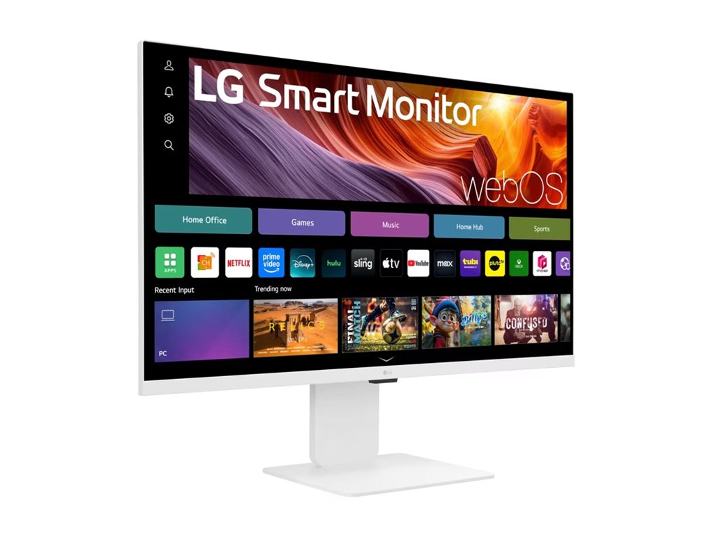 LG 32U850SA-W - LCD-Monitor - Smart - 81.3 cm (32")(31.5" sichtbar) - 3840 x 2160 4K @ 60 Hz - IPS - 400 cd/m² - 1000:1 - HDR10 - 5 ms - 2xHDMI - 3xUSB-C - Lautsprecher - weiß