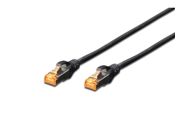 DIGITUS CAT 6 S/FTP Patchkabel7 m - SFTP - CAT 6 - halogenfrei - Schwarz