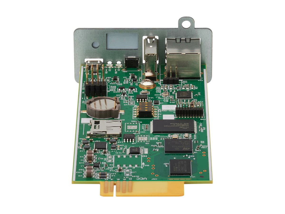 Eaton Cybersecure Gigabit NETWORK-M3 Card forUPS and PDU - Fernverwaltungsadapter - Gigabit Ethernet x 1 - für P/N: 5PX3000IRTNG2 - 9PX1500RT-L - 9PX2000RT-L - 9PX2200GRT-L - 9PX3000GRT-L - 9PX3000RT-