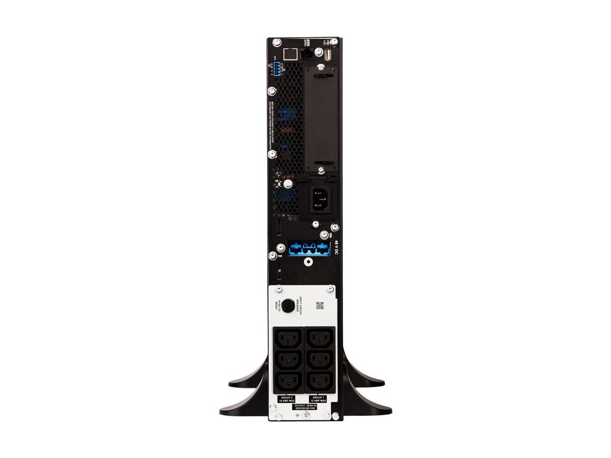 APC Smart-UPS SRT 1000VA - USV (in Rack montierbar/extern)Wechselstrom 230 V - 1000 Watt - 1000 VA - RS-232 - USB - Ausgangsanschlüsse: 6 - PFC - Schwarz