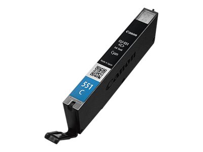 Canon CLI-551C - 7 ml - Cyan - original - Tintenbehälterfür PIXMA iP8750 - iX6850 - MG5550 - MG5650 - MG5655 - MG6450 - MG6650 - MG7150 - MG7550 - MX725 - MX925