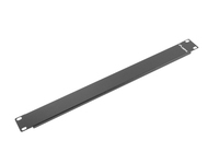Lanberg Blindabdeckung - Schwarz, RAL 9004 - 1U - 48.3 cm (19")Rack