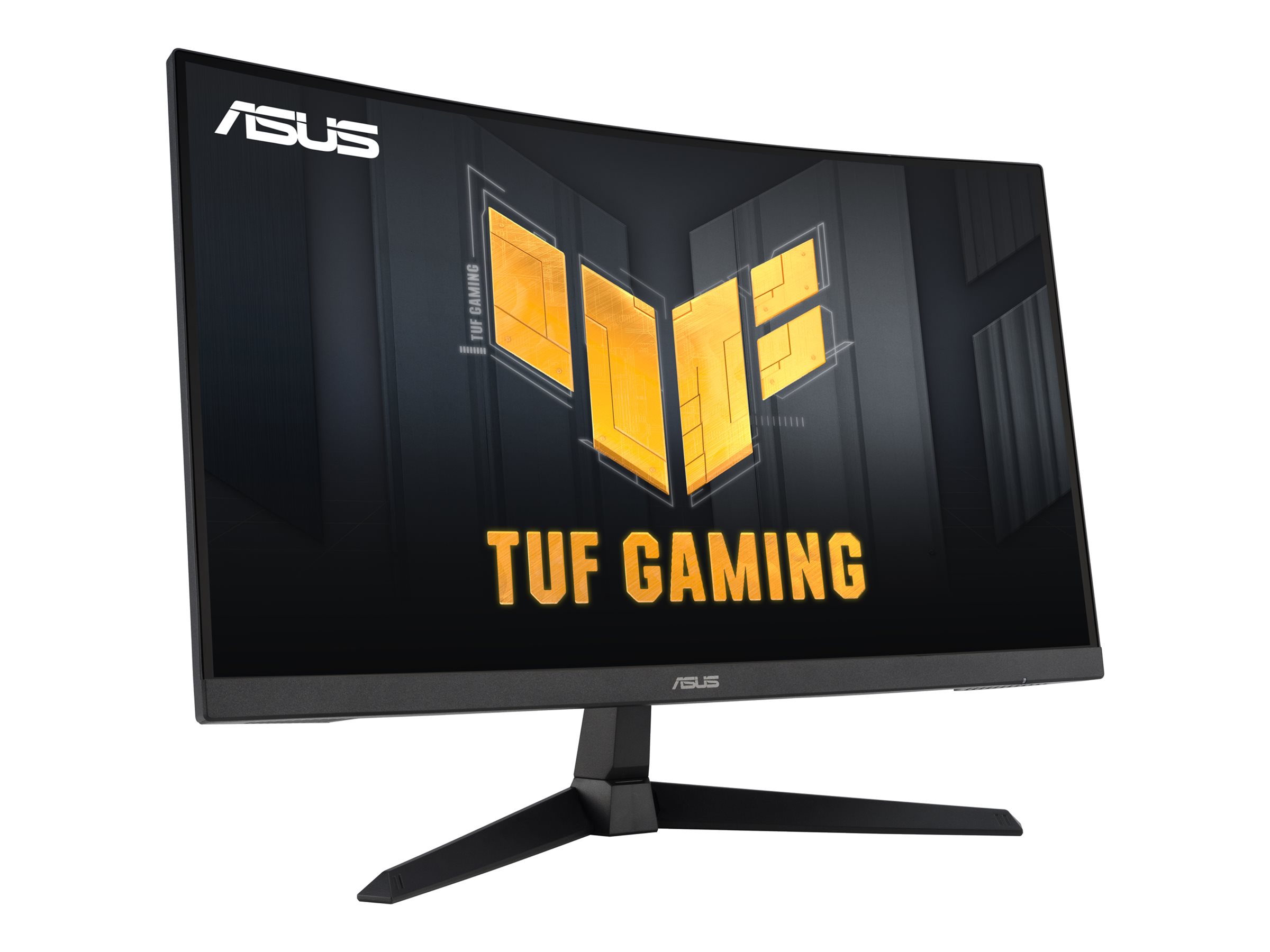 ASUS TUF Gaming VG27VQ3B - LED-Monitor - Gaming - gebogen - 68.6 cm (27")1920 x 1080 Full HD (1080p) @ 180 Hz - Schnelle VA - 250 cd/m² - 3000:1 - 1 ms - 2xHDMI - DisplayPort - Lautsprecher - Schwarz