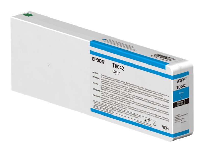 Epson T55K2 - 700 ml - Cyan - original - Tintenpatronefür SureColor SC-P6000 - SC-P7000 - SC-P7000V - SC-P8000 - SC-P9000 - SC-P9000V