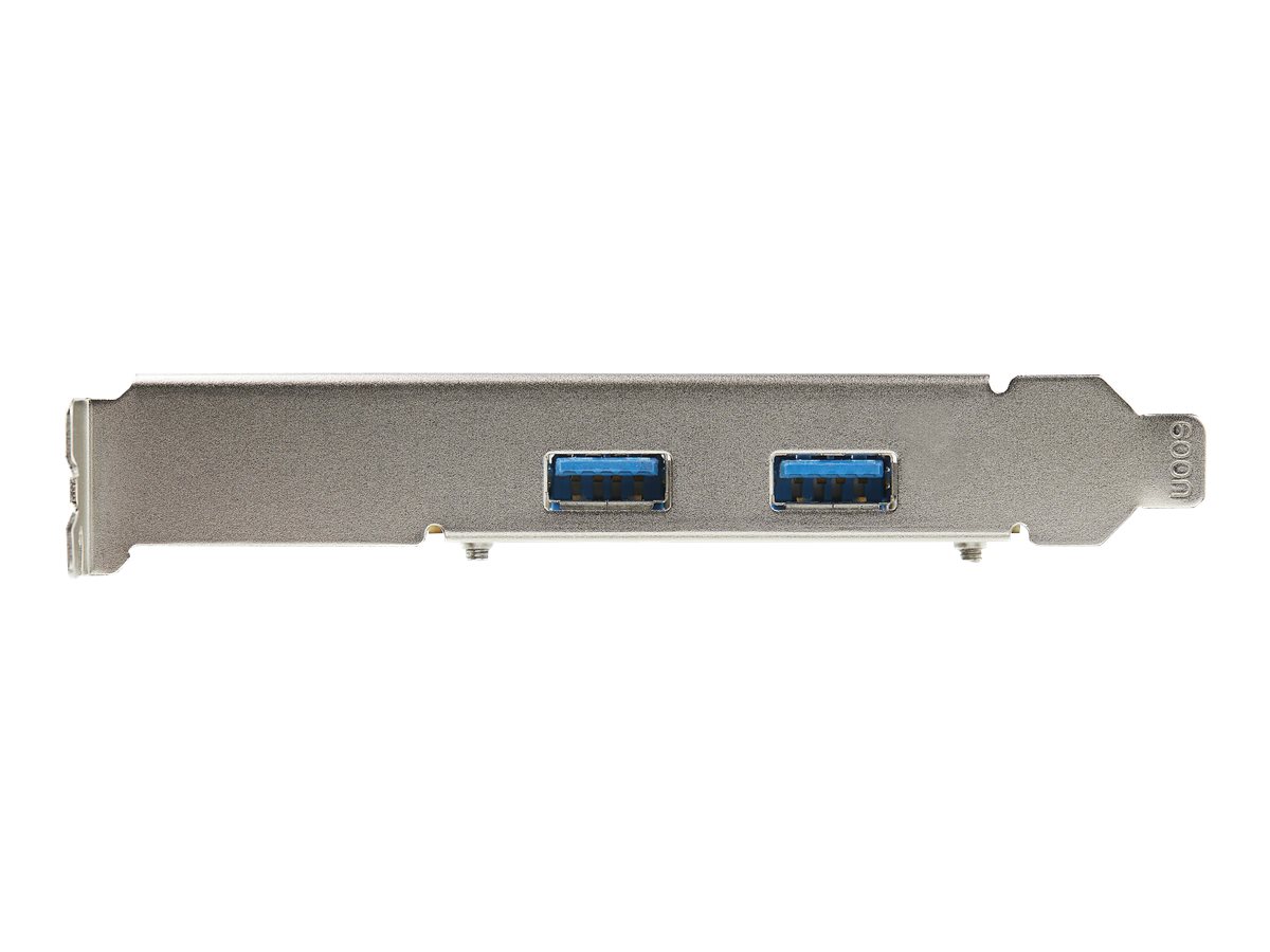 StarTech.com Startech 2-Port USB PCIe Adapter - 10Gbit/s pro Port - USB 3.1/3.2 Gen 2 Typ-A PCI Express 3.0 x2 Host Controller Erweiterungskarte - Add-On Adapterkarte - Full/Low Profile - Windows & Li