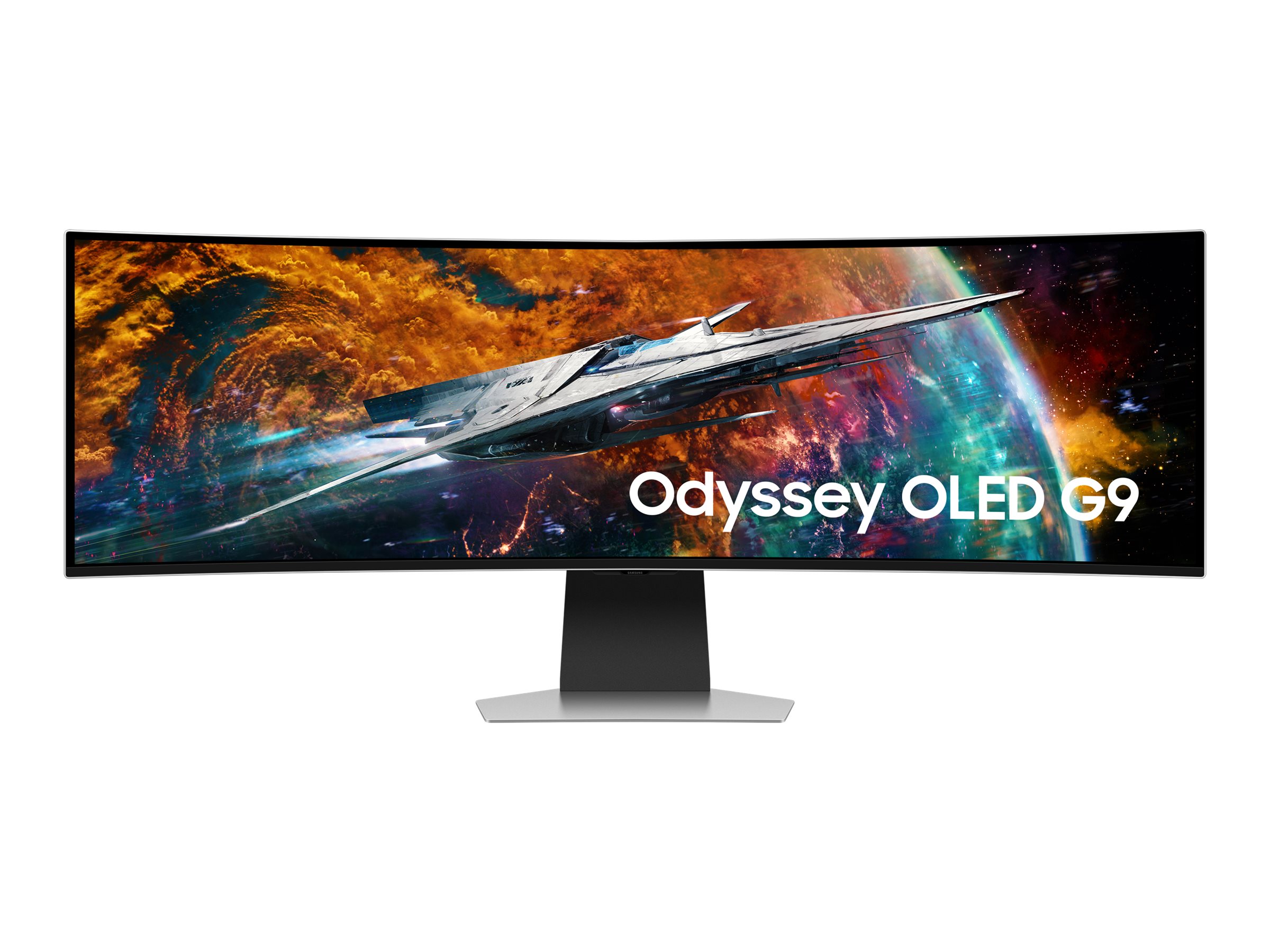 Samsung Odyssey OLED G9 S49CG954SU - G95SC Series - OLED-Monitor - Smart - Gaming - gebogen - 124 cm (49")5120 x 1440 UWQHD @ 240 Hz - 250 cd/m² - 1000000:1 - DisplayHDR 400 True Black - 0.03 ms - 2xU