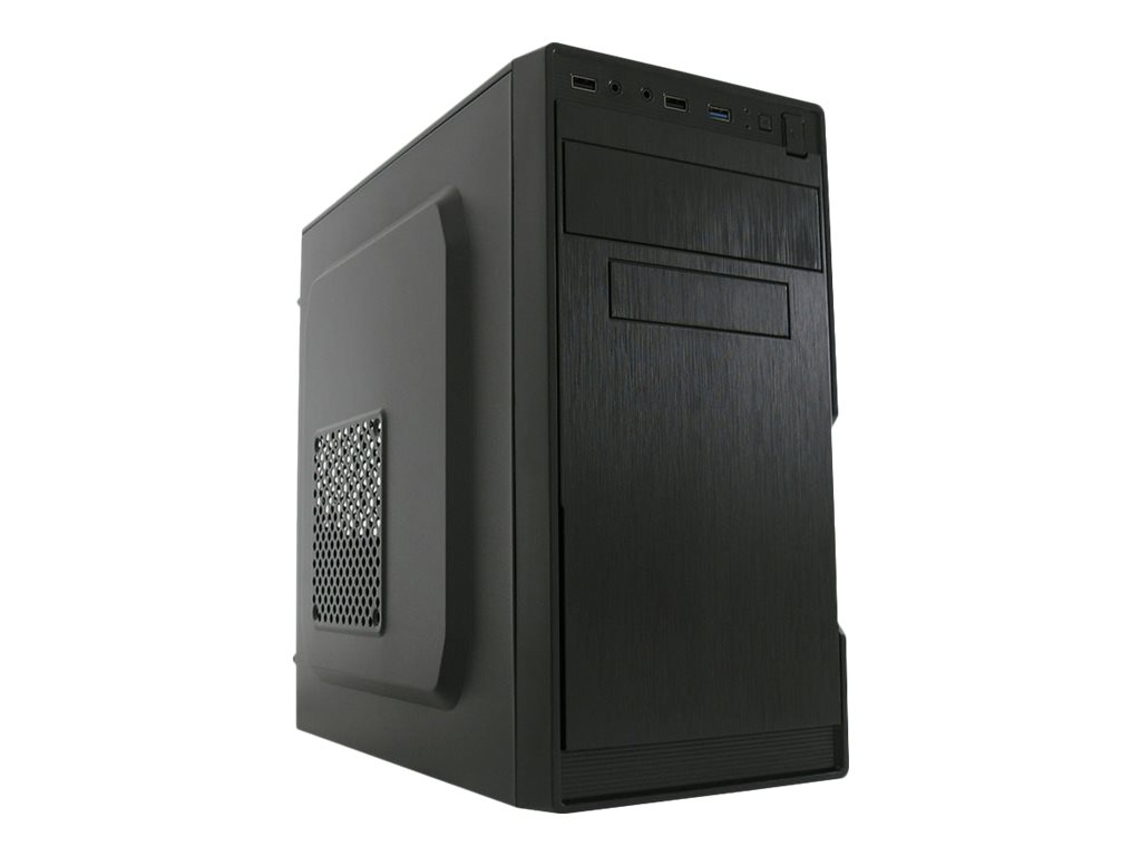 LC-Power 2014MB - Tower - micro ATX - keine SpannungsversorgungSchwarz - USB/Audio