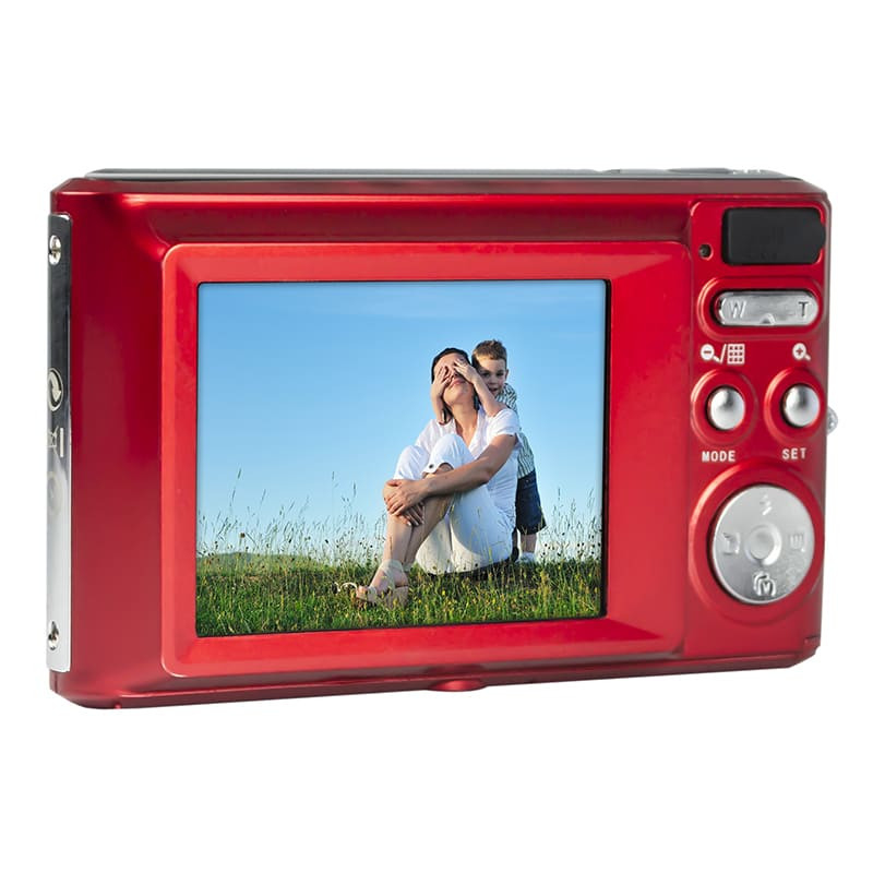 AgfaPhoto DC5200 - Digitalkamera - Kompaktkamera21.0 MPix - 720p - Rot