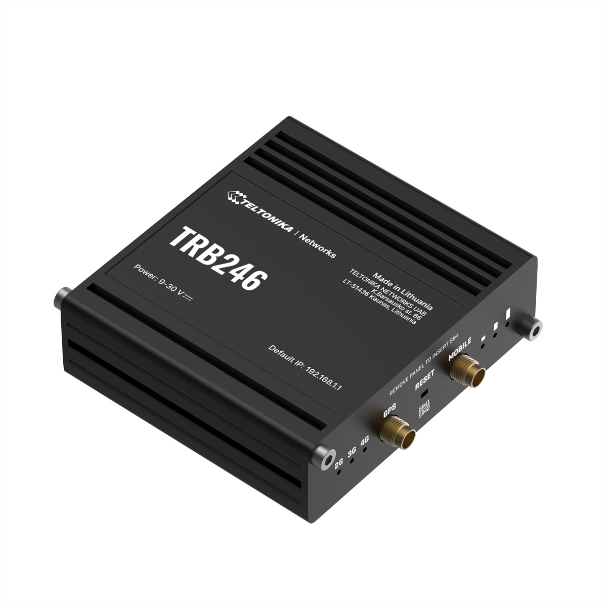 Teltonika TRB246 - Gateway - 100Mb LAN, RS-232RS-485 - PPP - LTE - 3G - 4G