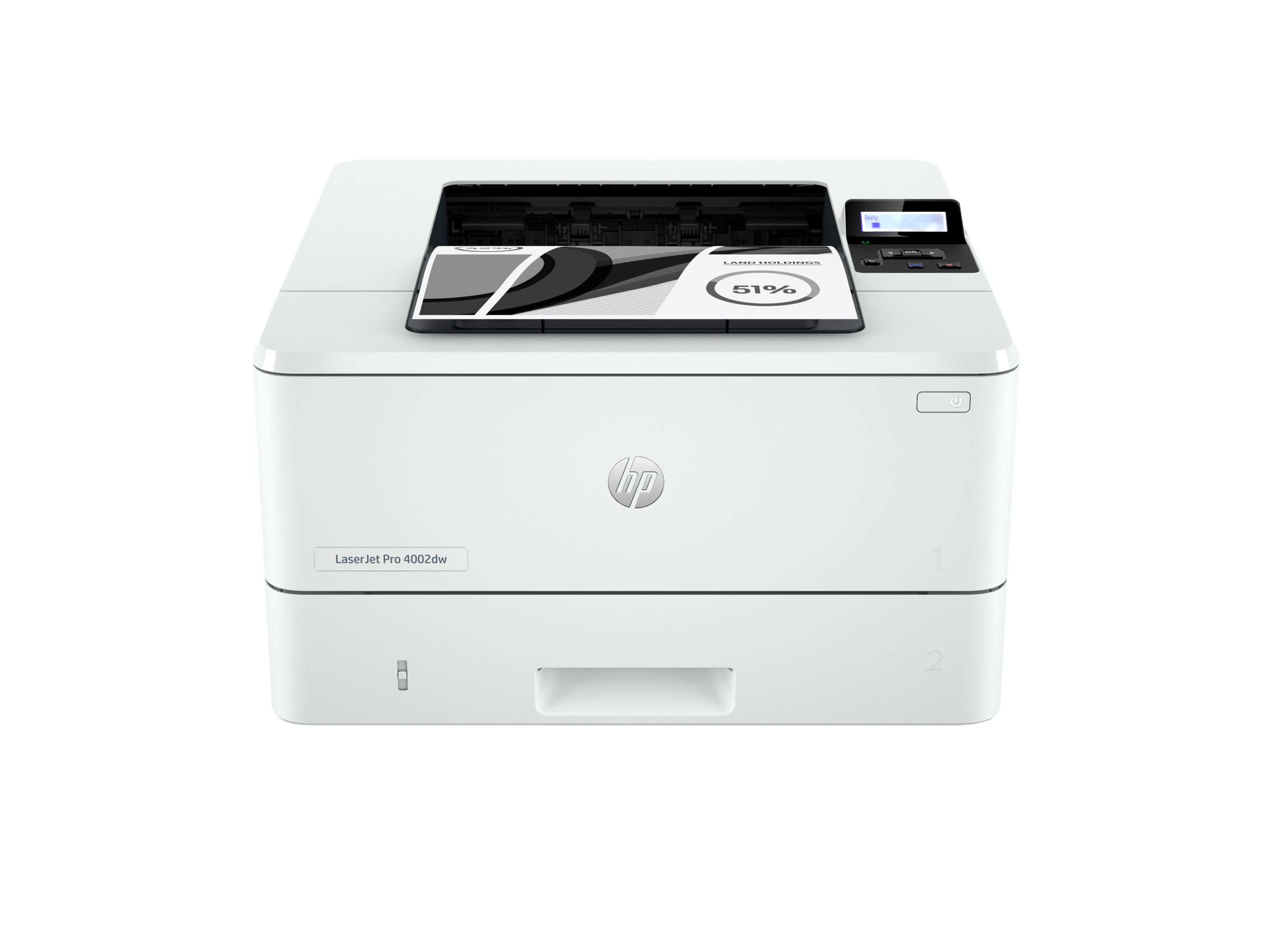 HP LaserJet Pro 4002dw Drucker, Laser, 1200 x 1200 DPI, A4, 40 Seiten pro Minute, Doppelseitiger Druck, WeißLaserJet Pro 4002dw Drucker