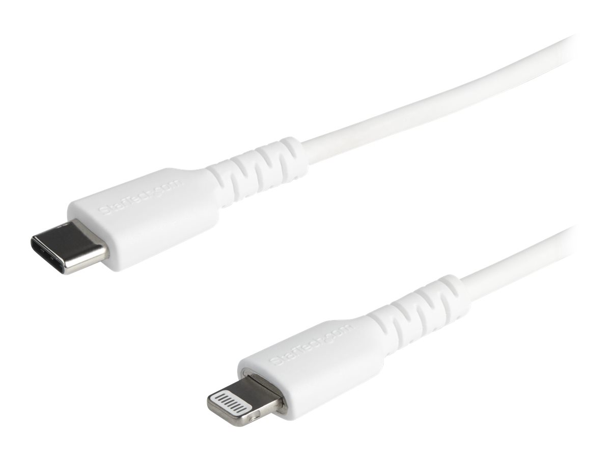 StarTech.com 2m USB-C auf Lightning-Kabel - WeißLightning-Kabel - Lightning männlich zu USB-C männlich - 2 m - weiß