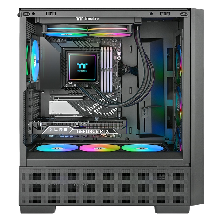 Thermaltake TH240 V3 ARGB, All-in-One-Flüssigkeitskühler, 12 cm, 500 RPM, 2500 RPM, SchwarzIntel Sockel 1150 (Core i) - Intel Sockel 1151 (Core i) - Intel Sockel 1155 (Core i) - Intel Sockel 1156 (Cor