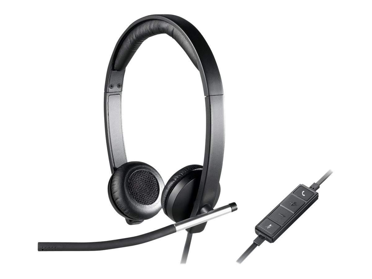 Logitech USB Headset Stereo H650e - HeadsetOn-Ear - kabelgebunden
