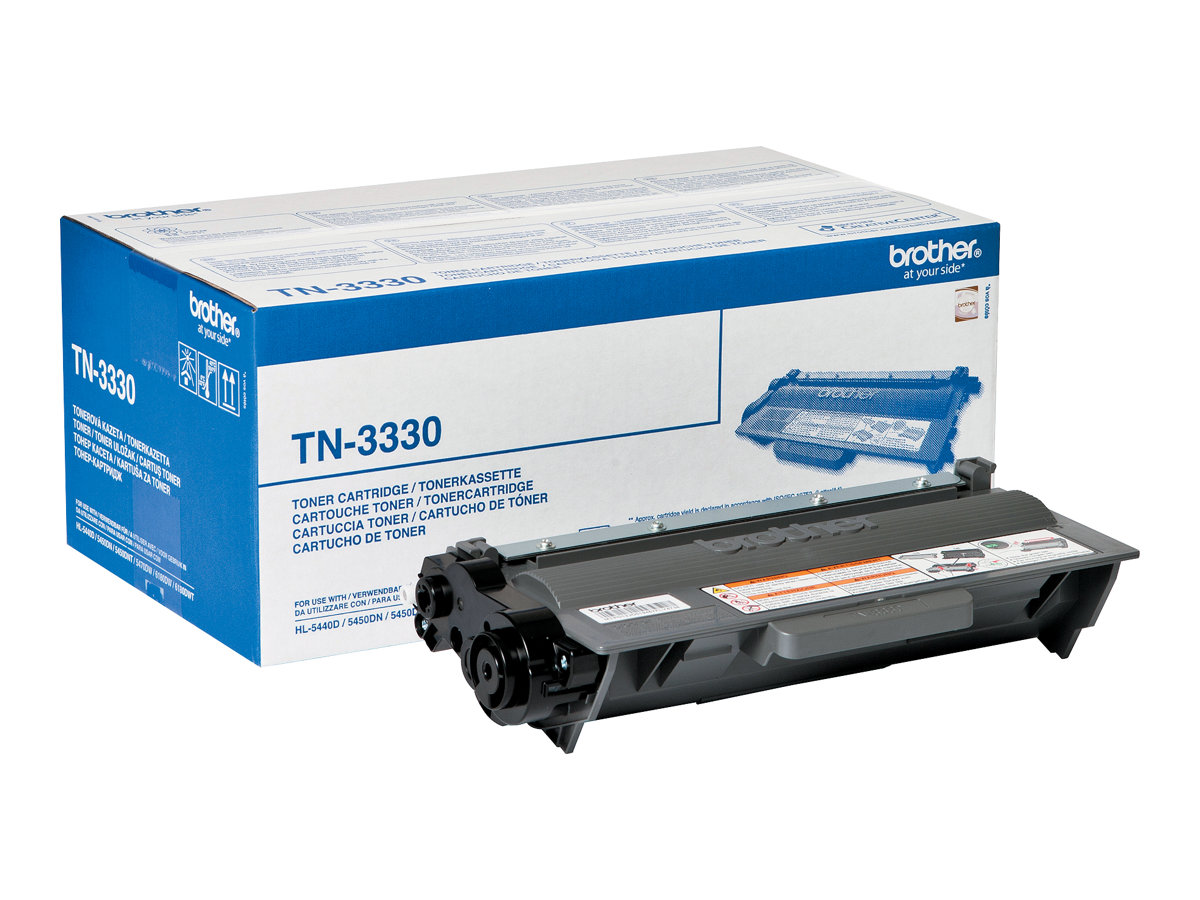 Brother TN3330 - Schwarz - original - Tonerpatronefür Brother DCP-8250DN - HL-5450DNT - HL-5470DWT - HL-6180DW - MFC-8520DN