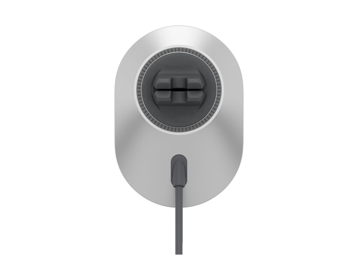 Belkin Kfz-Halterung für induktives Ladenmagnetisch mit Qi2 + Kfz-Netzteil - 15 Watt - Fast Charge - Grau