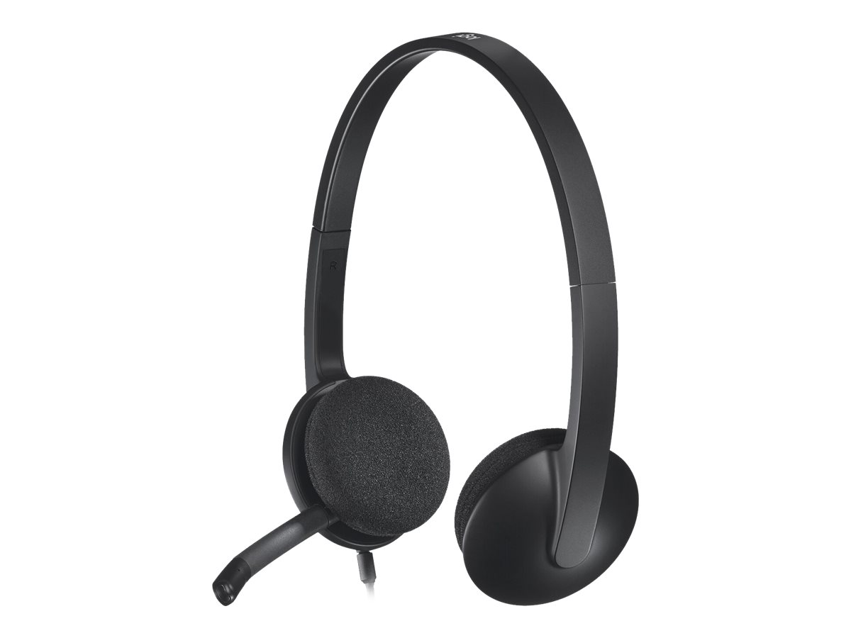 Logitech USB Headset H340 - Headset - On-Earkabelgebunden