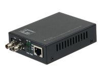 LevelOne FVT-2002 - Medienkonverter - 100Mb LAN10Base-T - 100Base-FX - 100Base-TX - RJ-45 / ST multi-mode - bis zu 2 km - 1310 nm