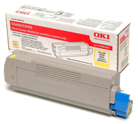 OKI Gelb - original - Tonerpatrone - für C56005600dn - 5600n - 5700dn - 5700n