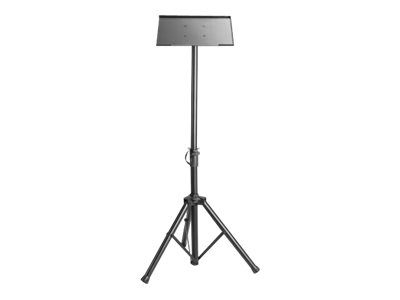 Manhattan TV/Monitor/Projector/Laptop Mount, Tripod Floor Stand, 1 screen/device, Screen Sizes: 13-32", VESA 75x75 to 100x100mm, Max 15kg, Height Adjustable, Black,  - Aufstellung - Stativ - für Noteb