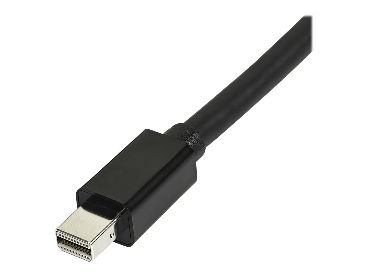 StarTech.com Mini DisplayPort auf HDMI Adapterkabel Mini DP zu HDMI Adapter Kabel - 3m - Ultra HD 4K 30Hz - Schwarz - Adapterkabel - Mini DisplayPort männlich zu HDMI männlich - 3 m - Schwarz - 4K Unt