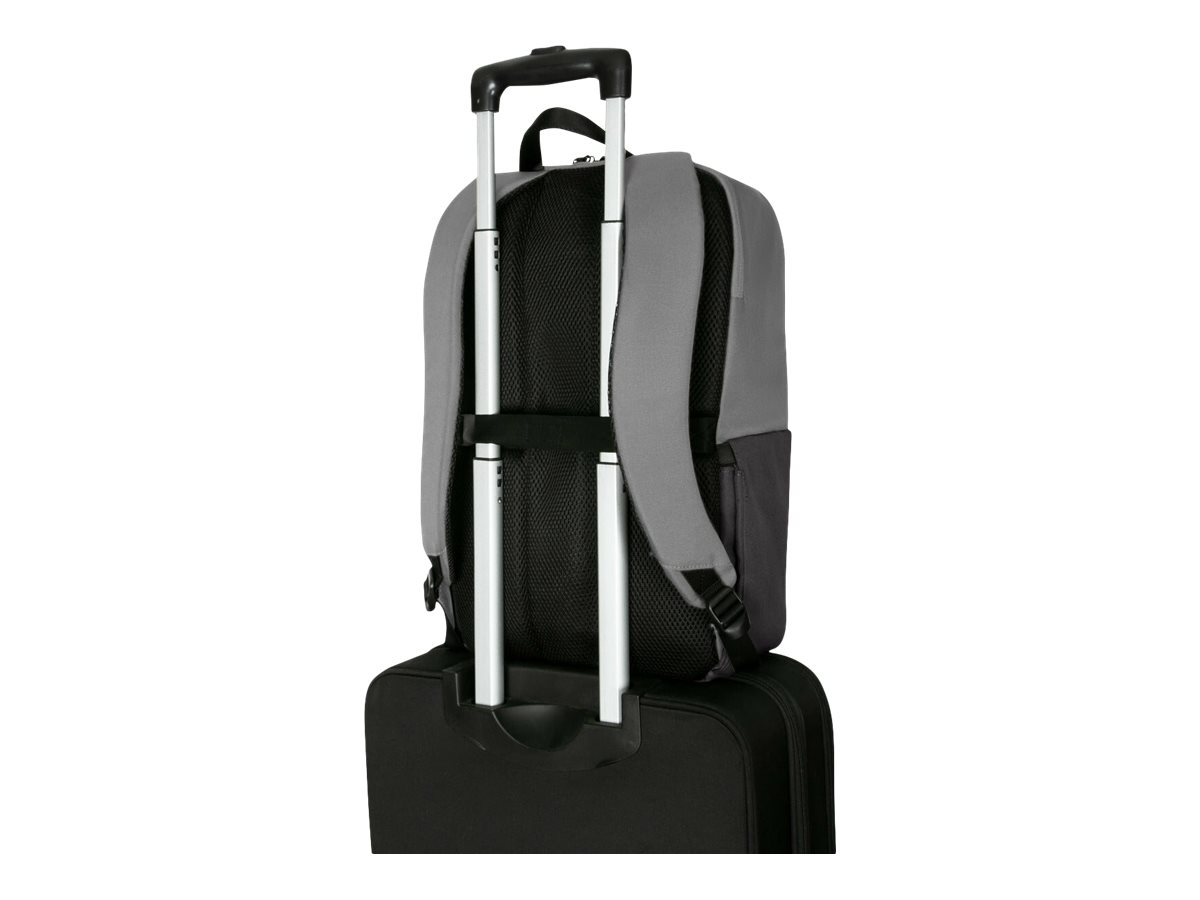 Targus Sagano EcoSmart Travel - Notebook-Rucksack - 39.6 cm (15.6")Grau - Schwarz