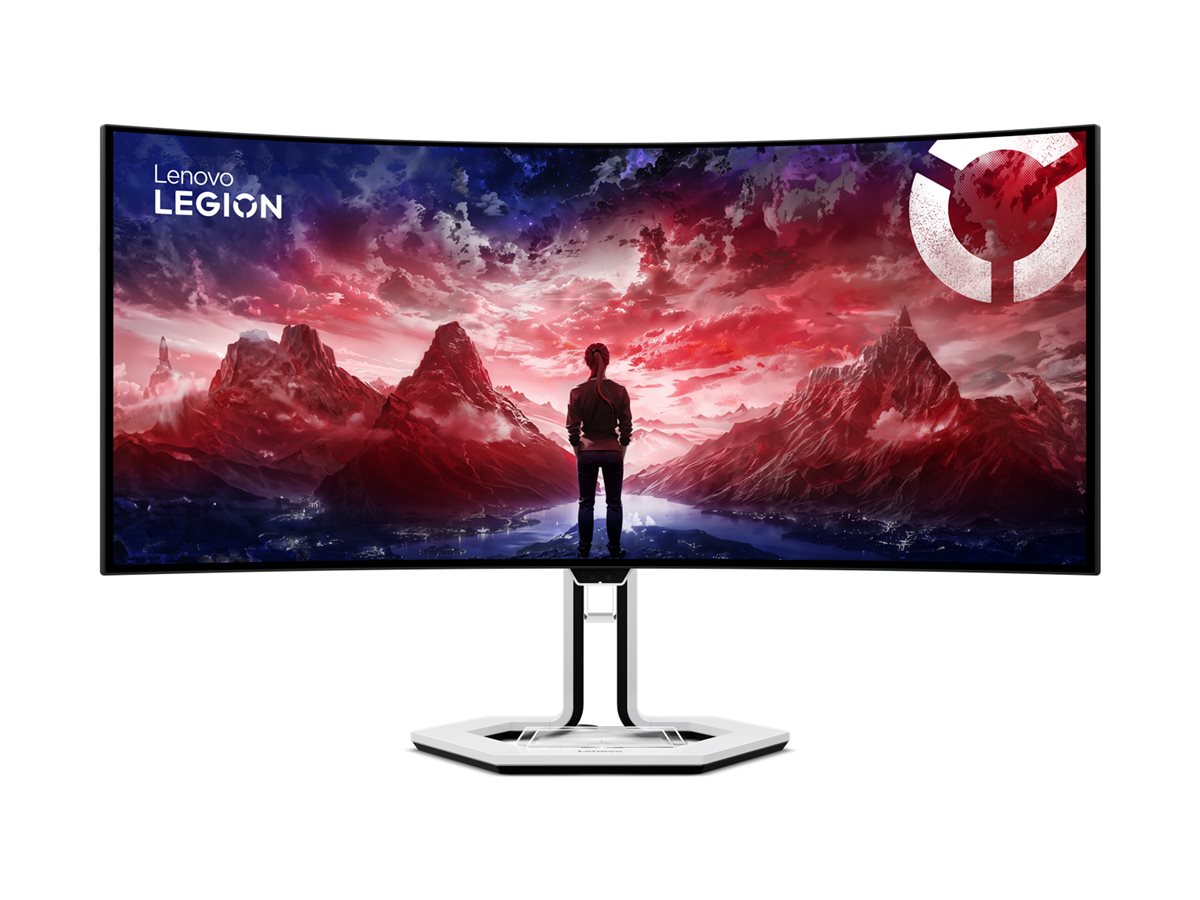 Lenovo Legion PRO 34WD-10 - OLED-Monitor - Gaming - gebogen - 86.4 cm (34")(33.94" sichtbar) - 3440 x 1440 @ 240 Hz - 1300 cd/m² - 1500000:1 - DisplayHDR 400 True Black - 0.03 ms - 2xHDMI - DisplayPor