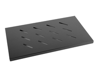 Lanberg Rack - Regal - Schwarz, RAL 9004 - 1U - 48.3 cm (19")1 HE