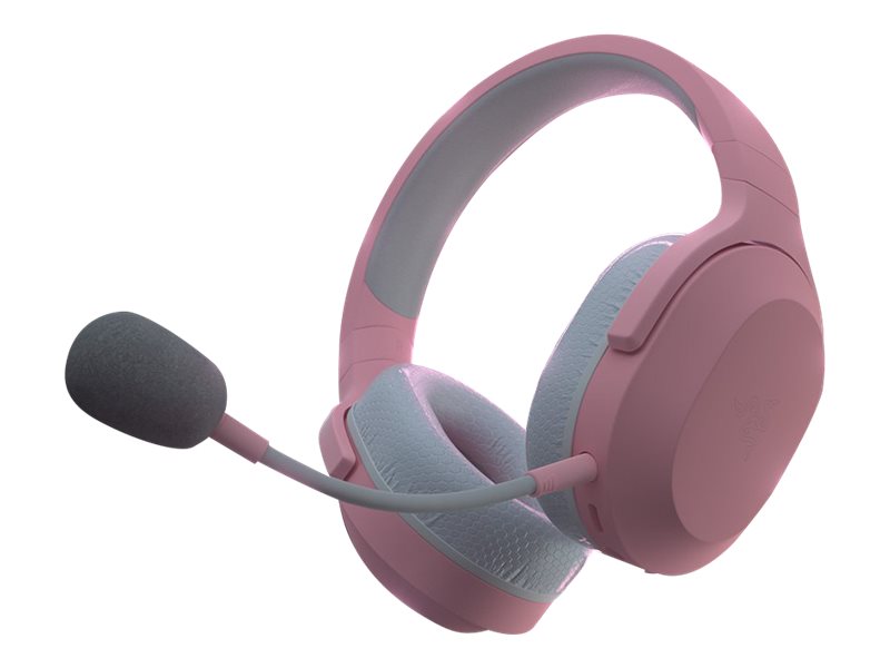 Razer Barracuda X - Headset - ohrumschließendBluetooth / 2,4 GHz Funkfrequenz - kabellos - kabelgebunden - 3,5 mm Stecker - USB-C - Geräuschisolierung - Quartz