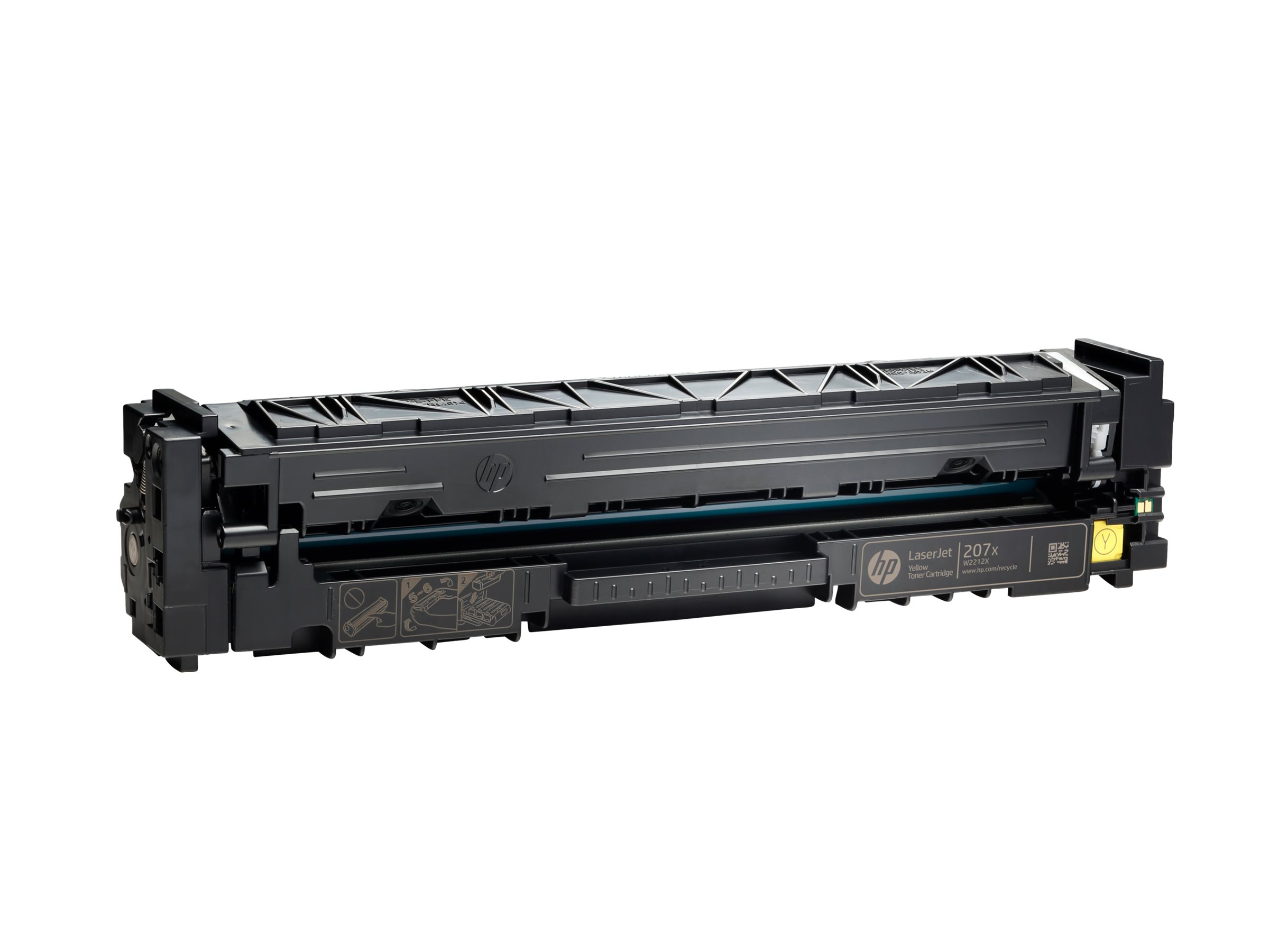 HP 207X - Hohe Ergiebigkeit - Gelb - original - LaserJet - Tonerpatrone (W2212X)für Color LaserJet Pro M255dw - M255nw - MFP M282nw - MFP M283fdn - MFP M283fdw