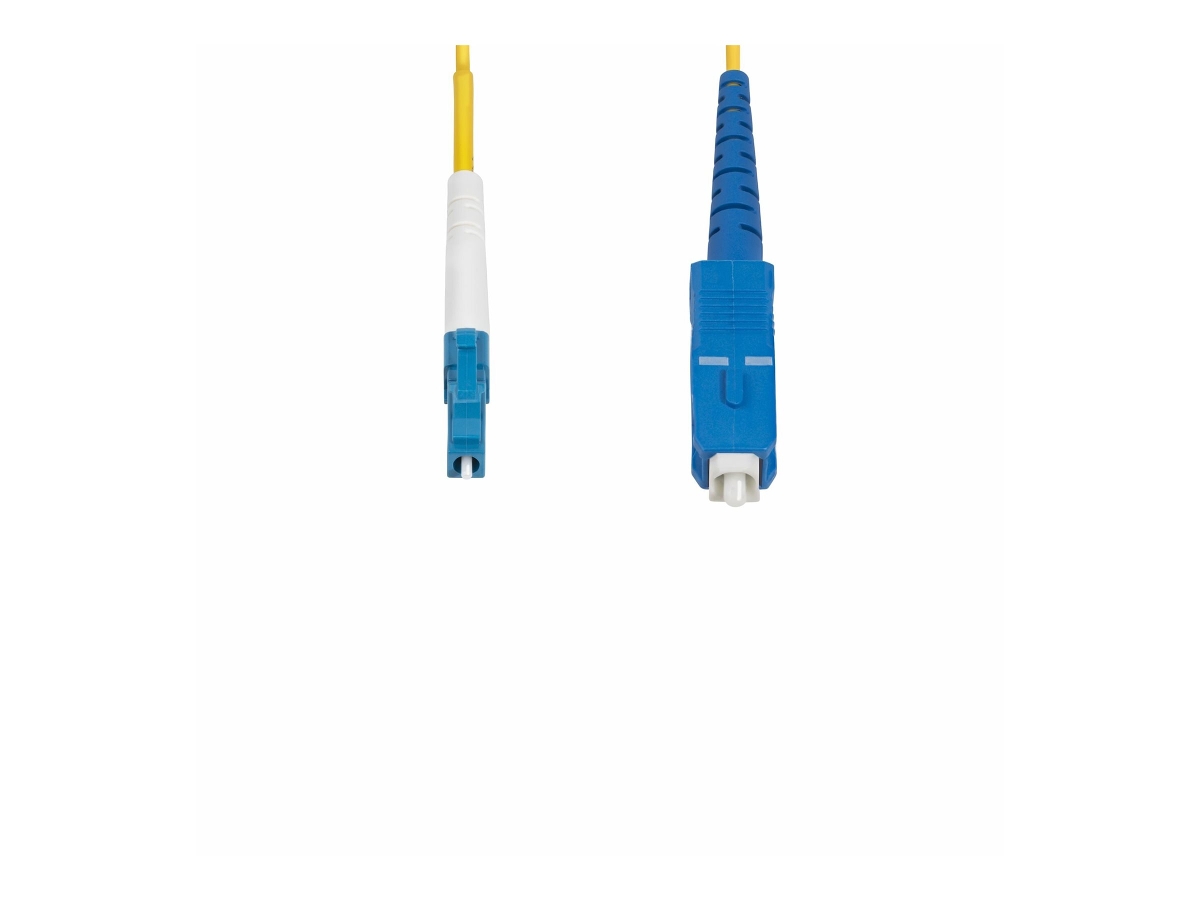 StarTech.com 3 Meter LWL Patchkabel LC SC (UPC)Singlemode OS2 - LSZH - Patch-Kabel - LC/UPC Einzelmodus (M) zu SC/UPC Einzelmodus (M) - 3 m - 3 m - 2 mm - Glasfaser - Simplex - 9/125 Mikrometer - OS1/