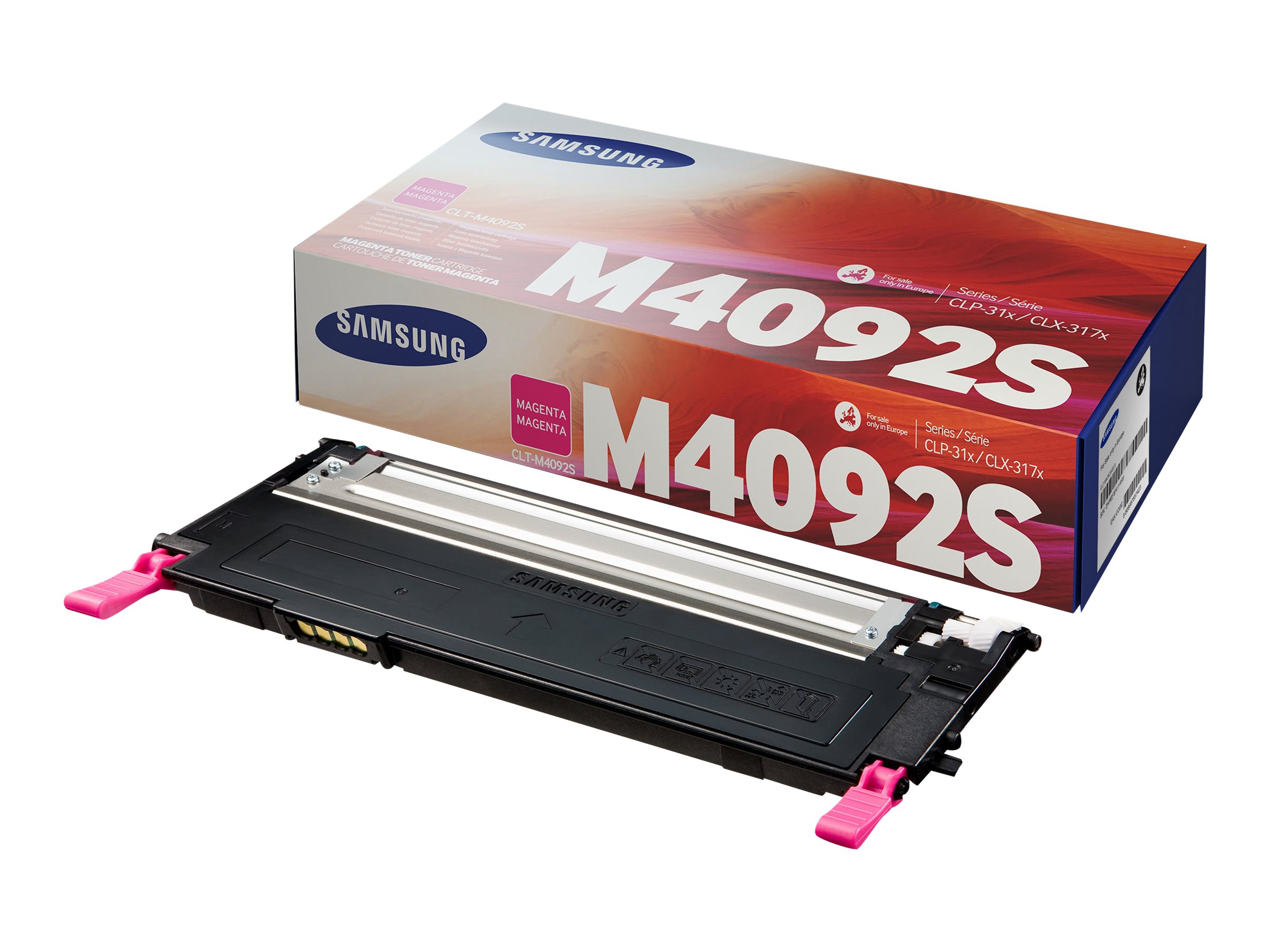 HP CLT-M4092S - Magenta - original - Tonerpatrone (SU272A)für Samsung CLX-3170 - CLX-3175 - CLX-3176 - CLX-4175