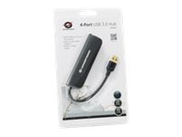 Conceptronic C4PUSB3 - Hub - 4 x SuperSpeed USB 3.0