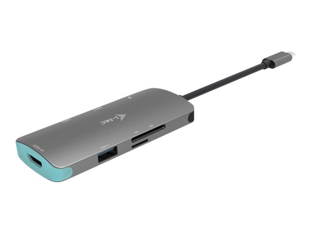 i-tec USB-C Metal Nano Dock 4K HDMI + Power DeliveryDockingstation - USB-C 3.1 - HDMI