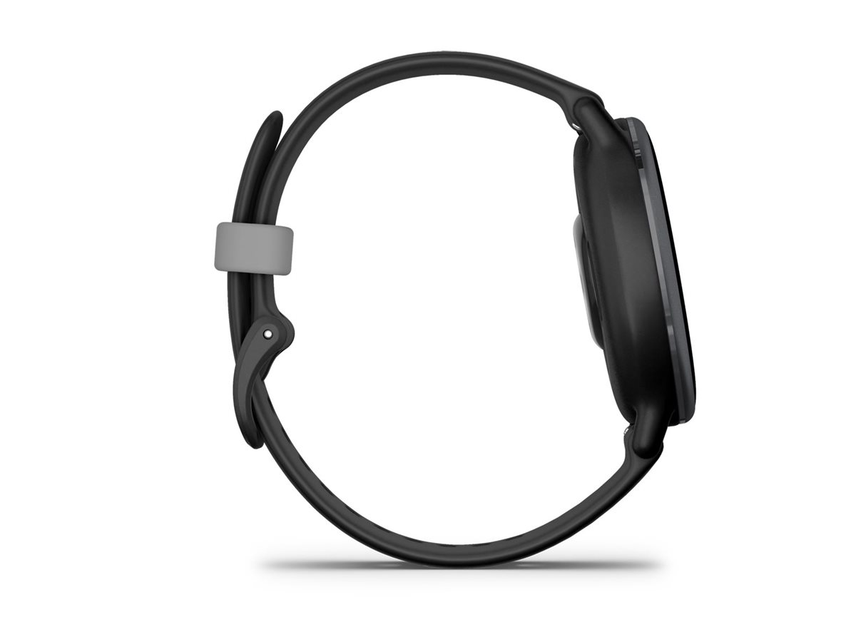 Garmin vívoactive 5 - Schwarz - intelligente Uhr mit Band - Silikon - Handgelenkgröße: 125-190 mm - Anzeige 3.04 cm (1.2")4 GB - Bluetooth - ANT+ - Wi-Fi - 26 g