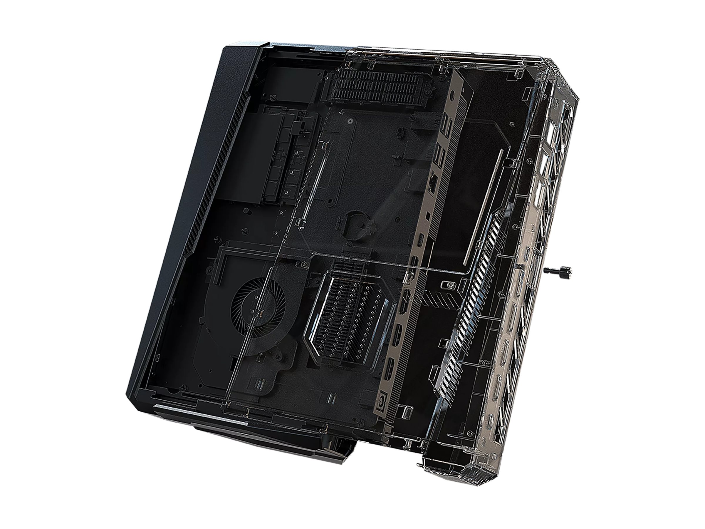 ASUS NUC 15 Performance RNUC15JNK9X40002 - BareboneMini-PC - Intel HM870 - 1 x Core Ultra 9 275HX / 2.7 GHz - RAM 0 GB - GeForce RTX 5070 - 1GbE - 2.5GbE - Bluetooth 5.2 - Wi-Fi 6 - Wi-Fi 7 - WLAN: Bl