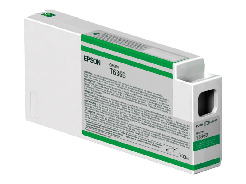 Epson UltraChrome HDR - 700 ml - grün - originalTintenpatrone - für Stylus Pro 7900 - Pro 7900 AGFA - Pro 9900 - Pro WT7900 - Pro WT7900 Designer Edition