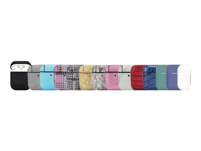 TerraTec Air Box - Tasche für kabellose Ohrhörer - Polycarbonat - Nachtgrün - für Apple AirPods (1. Generation, 2. Generation)Nachtgrün - für Apple AirPods (1. Generation - 2. Generation)