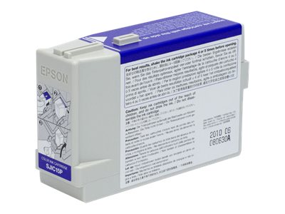 Epson SJIC15P - Farbe (Cyan, Magenta, Gelb)original - Tintenpatrone - für Epson TM-C3400-LT; TM C3400 - C610