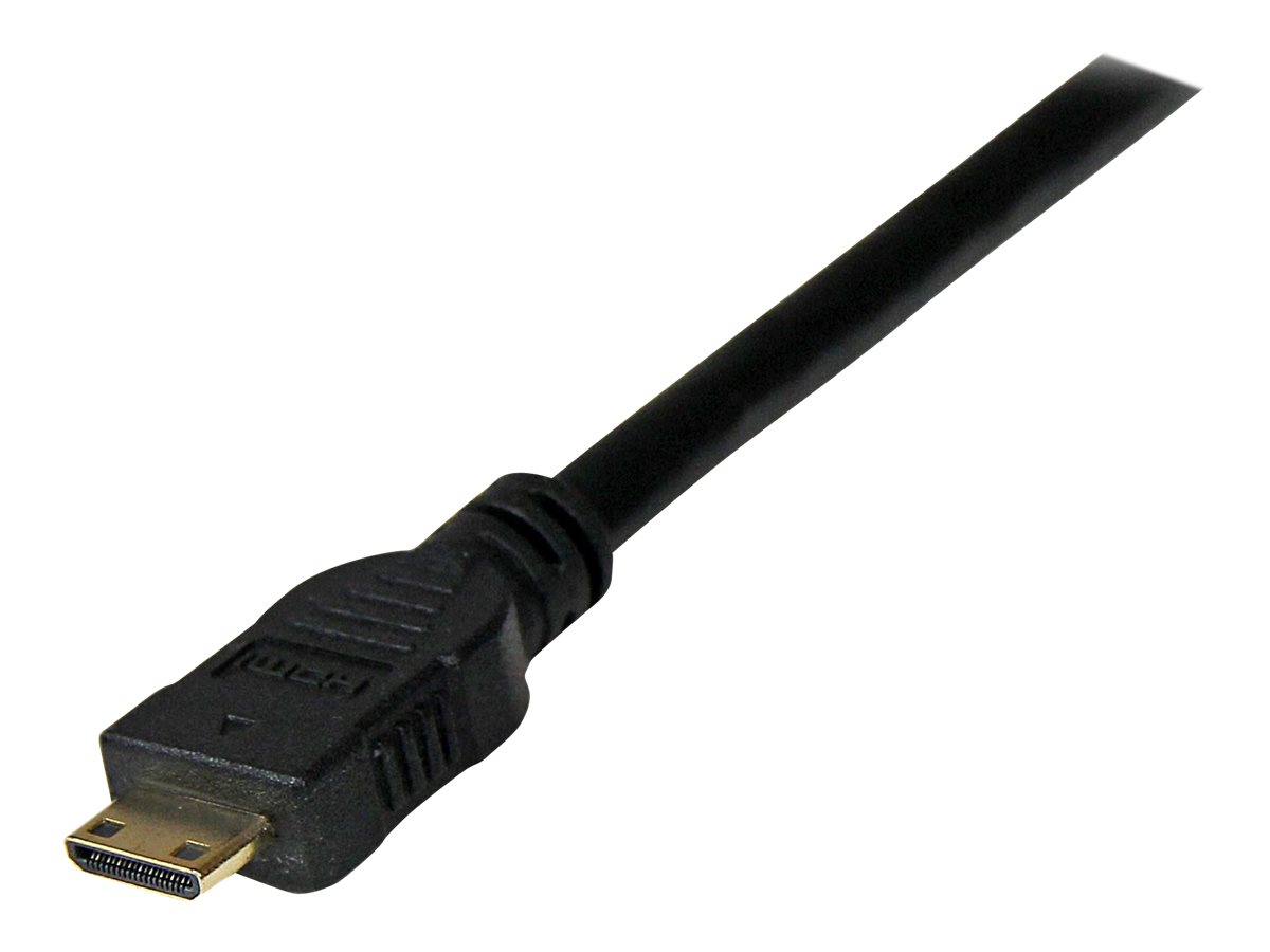 StarTech.com 2m Mini HDMI auf DVI Kabel - miniHDMI Typ-C / DVI-D Adapterkabel - St/St - Adapterkabel - DVI-D männlich zu 19 pin mini HDMI Type C männlich - 2 m - abgeschirmt - Schwarz