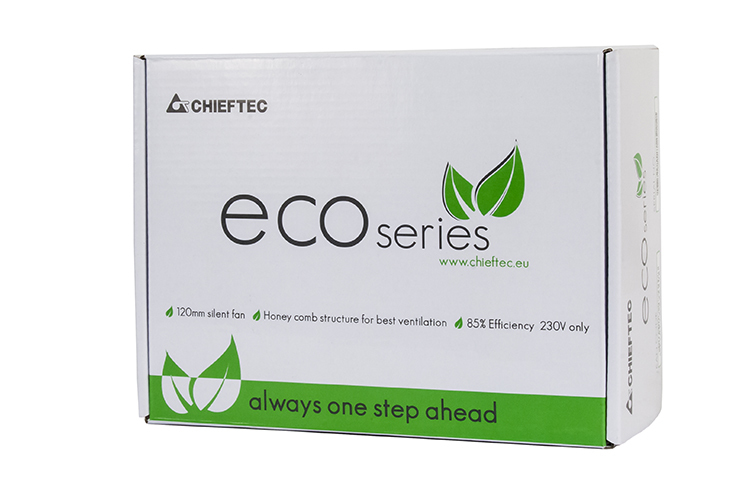Chieftec ECO Series GPE-700S - Netzteil (intern)ATX12V 2.3 - Wechselstrom 230 V - 700 Watt - aktive PFC