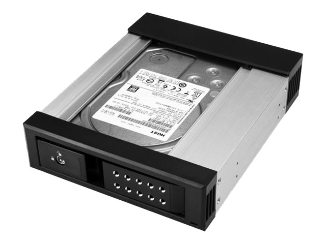 StarTech.com 5,25 auf 3,25 Festplatten Wechselrahmen - für 3,5 SATA/SAS Laufwerke - Trägerlos - SAS/SATA Backplane - Laufwerksschachtadapter - 5,25" bis 3,5" (13.3 cm to 8.9 cm)für P/N: 25SATSAS35HD