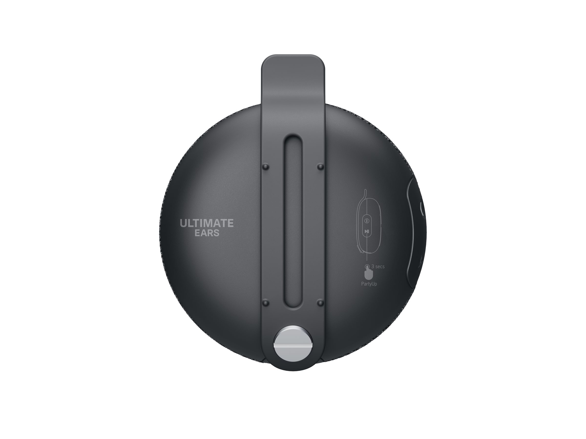 Logitech MINIROLL - Lautsprecher - tragbarkabellos - Bluetooth - 7.5 Watt - Gentle Black