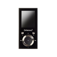 Intenso Video Scooter BT MP3-Player 64 GB – Bluetooth 5.0, 1,8" LCD Display, USB-C, microSD-Kartenleser, 18 Std. Akkulaufzeit, Musik- & Videoplayer, Schwarz, MP4-Player, 64 GB, LCD, Schwarz, Kopfhörer