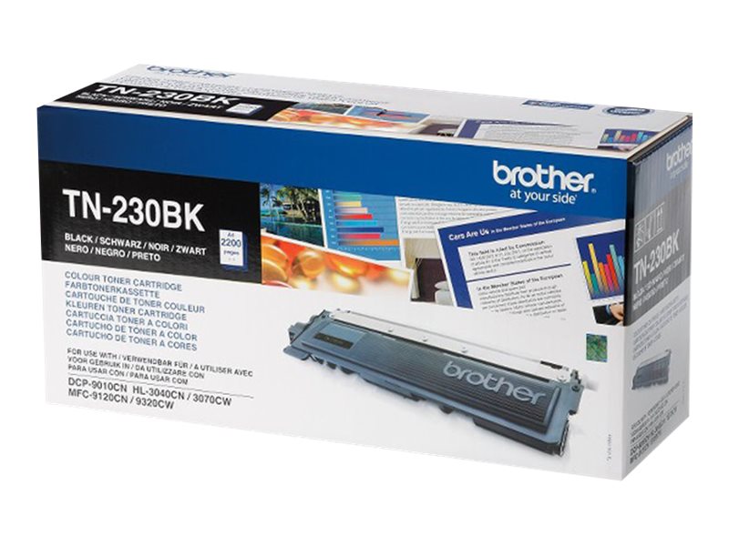 Brother TN230BK - Schwarz - original - Tonerpatronefür Brother DCP-9010CN - HL-3040CN - HL-3040CW - HL-3070CW - MFC-9120CN - MFC-9320CN - MFC-9320CW