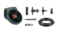 Gardena 13300-32, SchwarzSolar-Bewässerung AquaBloom Set - Aktion Bewässerungssteuerung